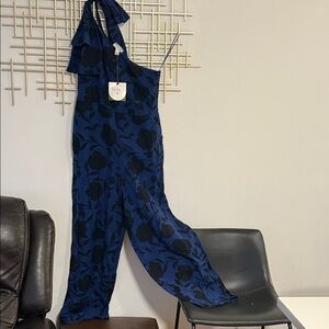 Elegant Blue Floral Jumpsuit Kate ♠️ spade